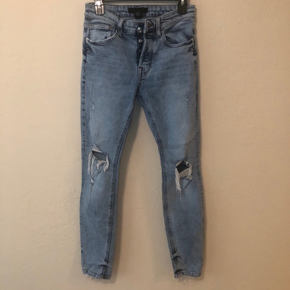 mens jeans size 29